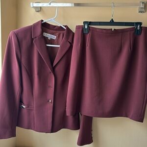 Blazer and skirt set